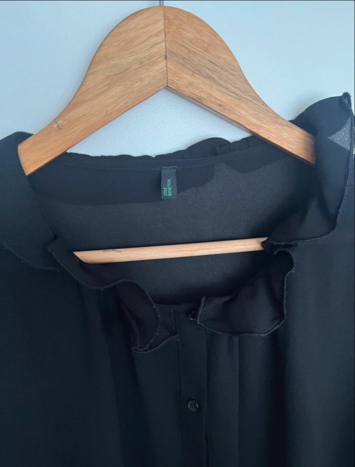 Blouse noir Benetton - photo numéro 2