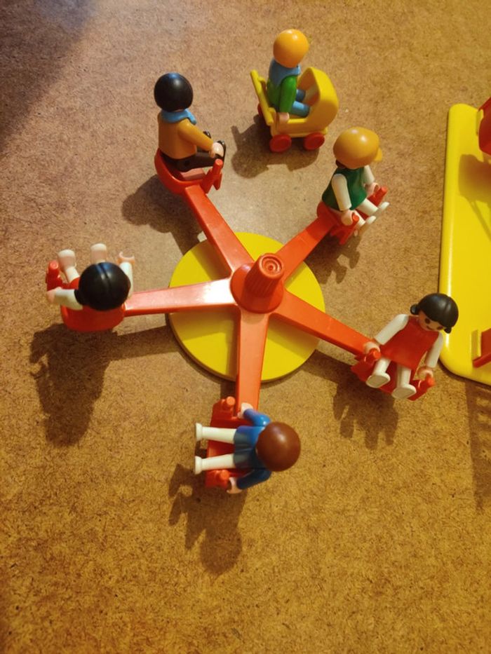 Playmobil balencoire et tourniquet - photo numéro 4