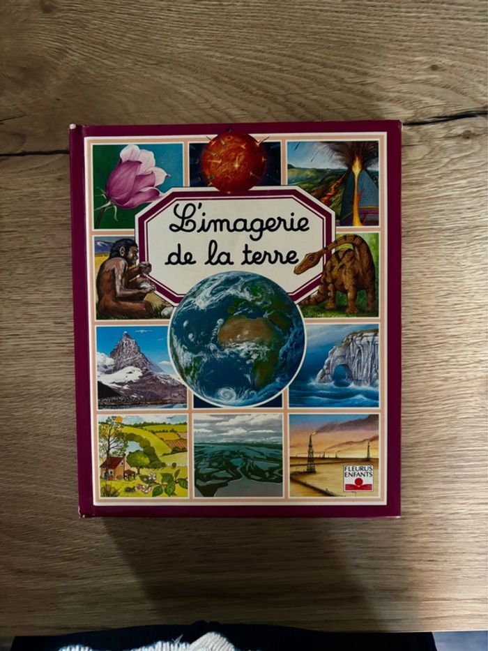 Livre L’Imagerie de la Terre pour Enfants