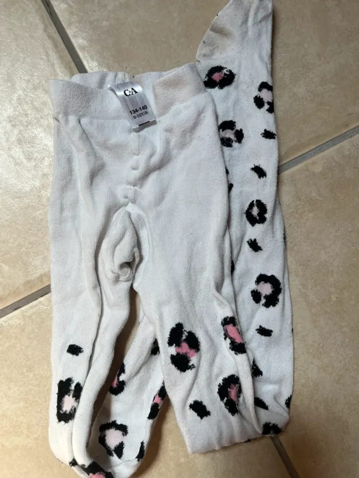 Lot 5 Collants fille 6/8 ans et 8/10ans - photo numéro 4