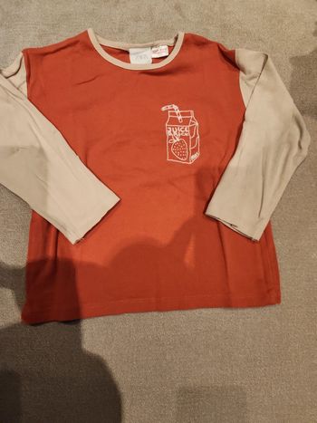 Pull ou t-shirt long zara