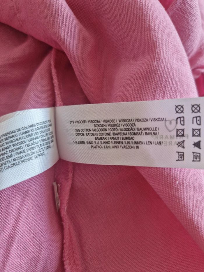 👚 Chemise courte rose Primark – Taille XS - photo numéro 7