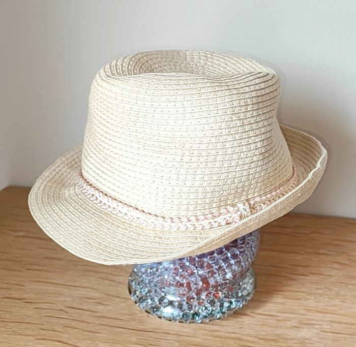 🌸 Chapeau de paille fille - T52 🌸