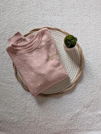 💮 Sweat rose Kiabi - 12 ans