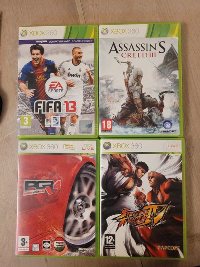 Lot jeux xbox 360