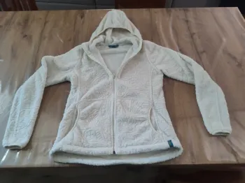 Veste polaire Meru blanche Taille 42. Chaleur et confort garantis !