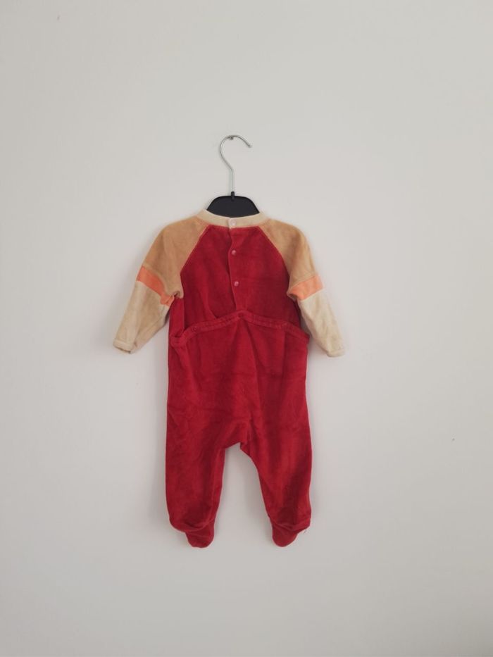 Pyjama en velours taille 6mois - photo numéro 4