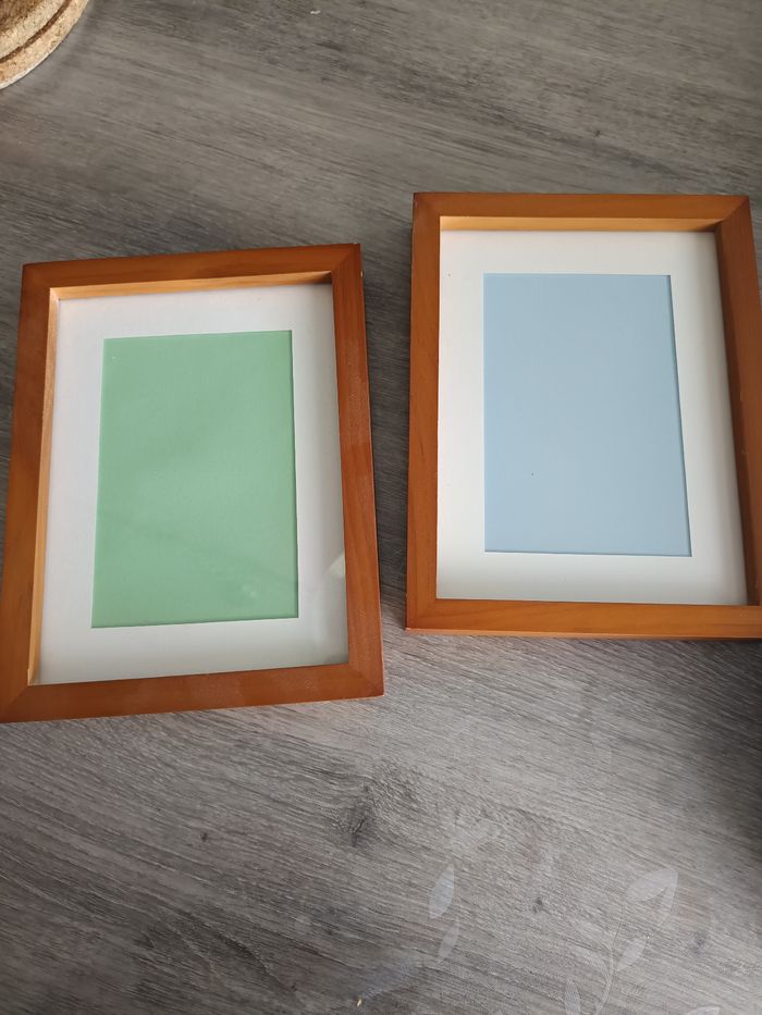 Lot de 2 cadres 17*22