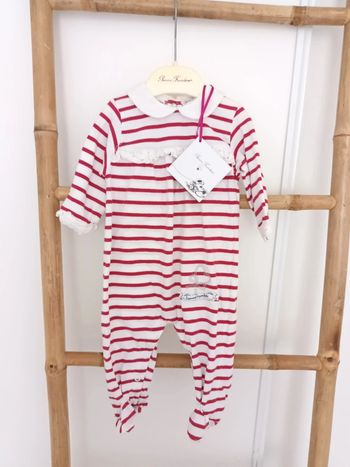Grenouillère de marque Pomme Framboise taille 6 mois neuve avec étiquette 🏷