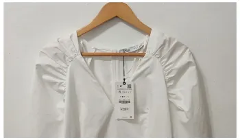 Vestido blanco y negro