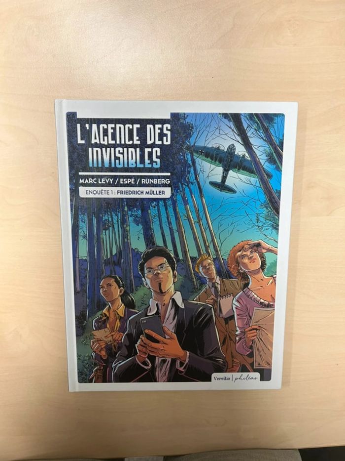 BD L’agence des invisibles Marc Lévy