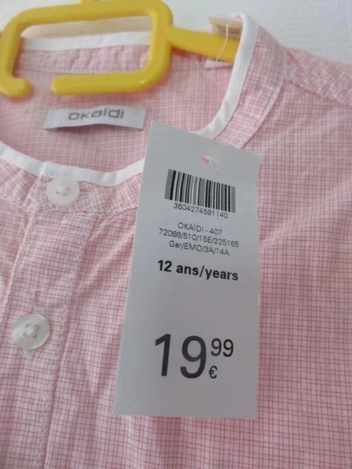 chemise fille okaidi taille 12 ans - photo numéro 4