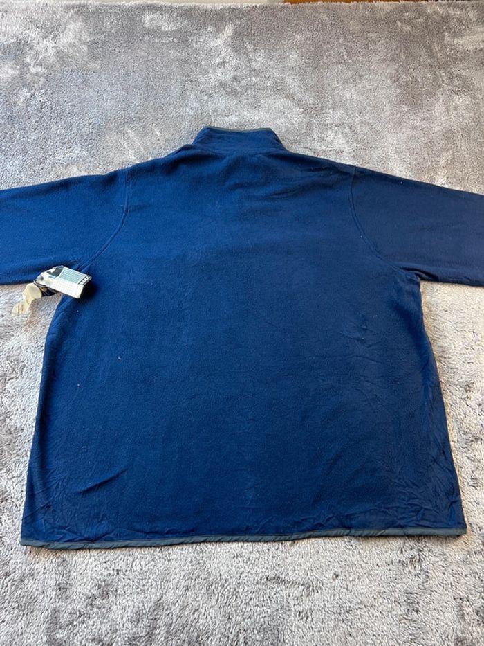 Pull polaire universitaire Notre-Dame Russell bleu marine avec logo brodé – Taille XXL - photo numéro 2
