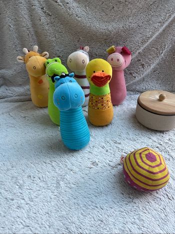 Jeu de quille en peluche - Lilliputiens