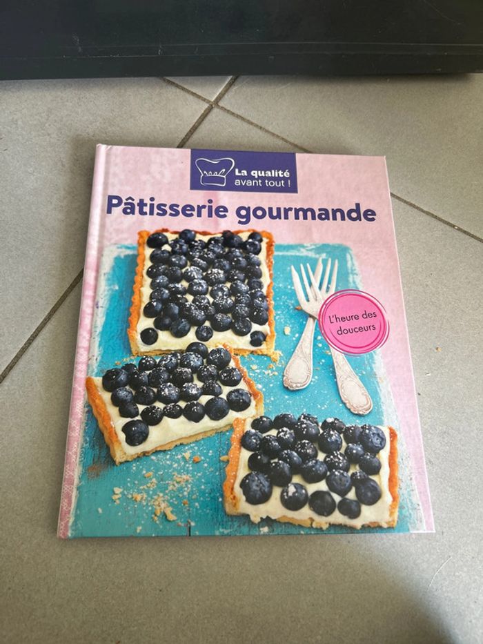Livre pâtisserie gourmande