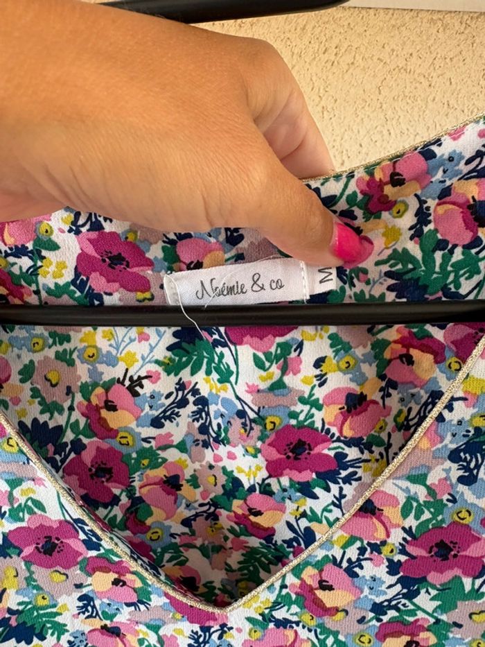 Robe fleurie taille S Noémie et Co - photo numéro 2