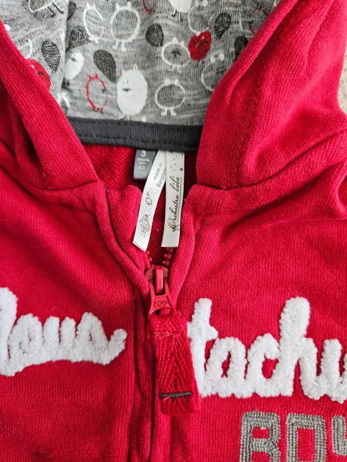 Sweat zippé bébé - photo numéro 2