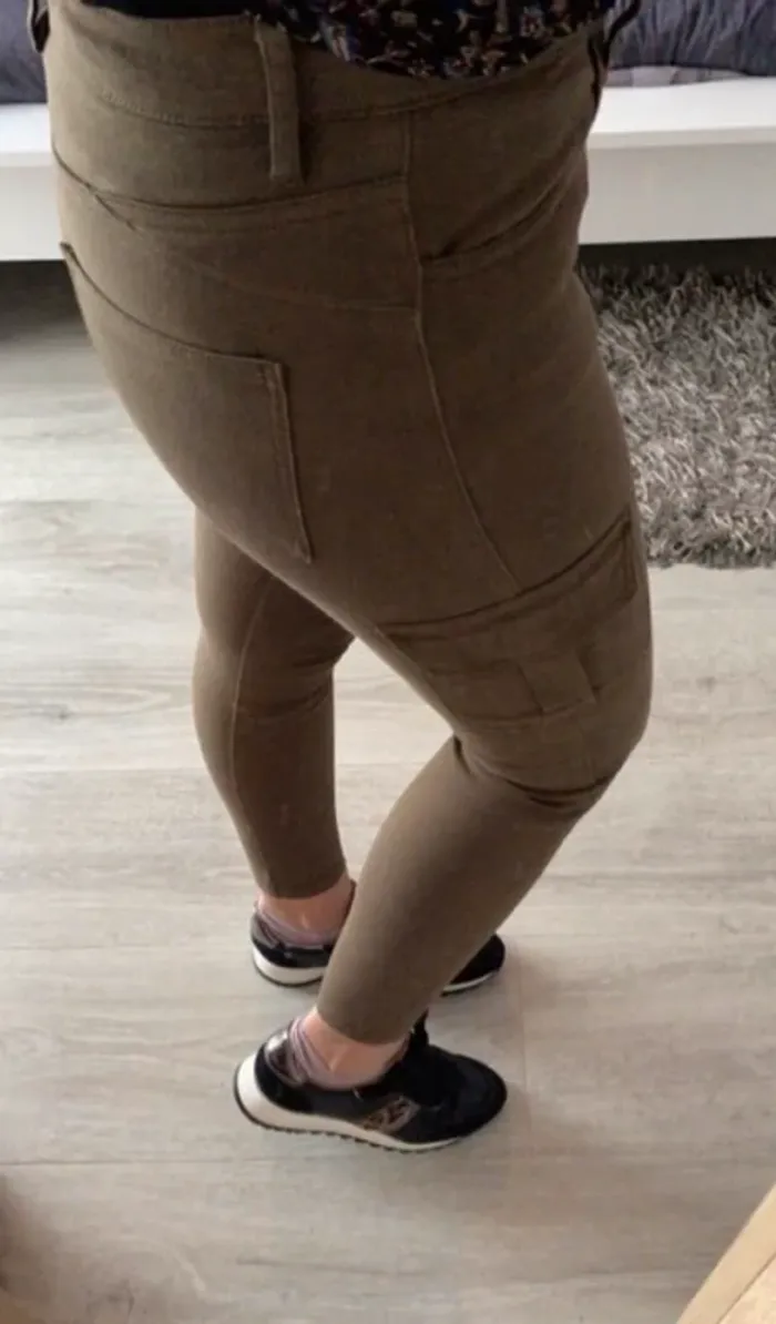 Slim army kaki Camaïeu - photo numéro 4