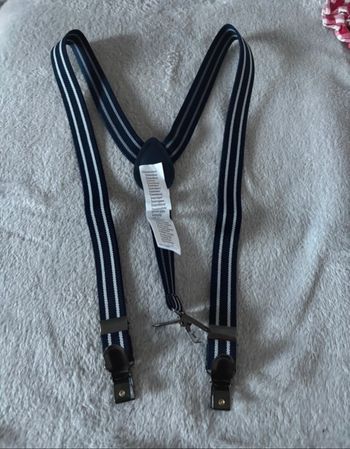 Bretelles de pantalon clipsables