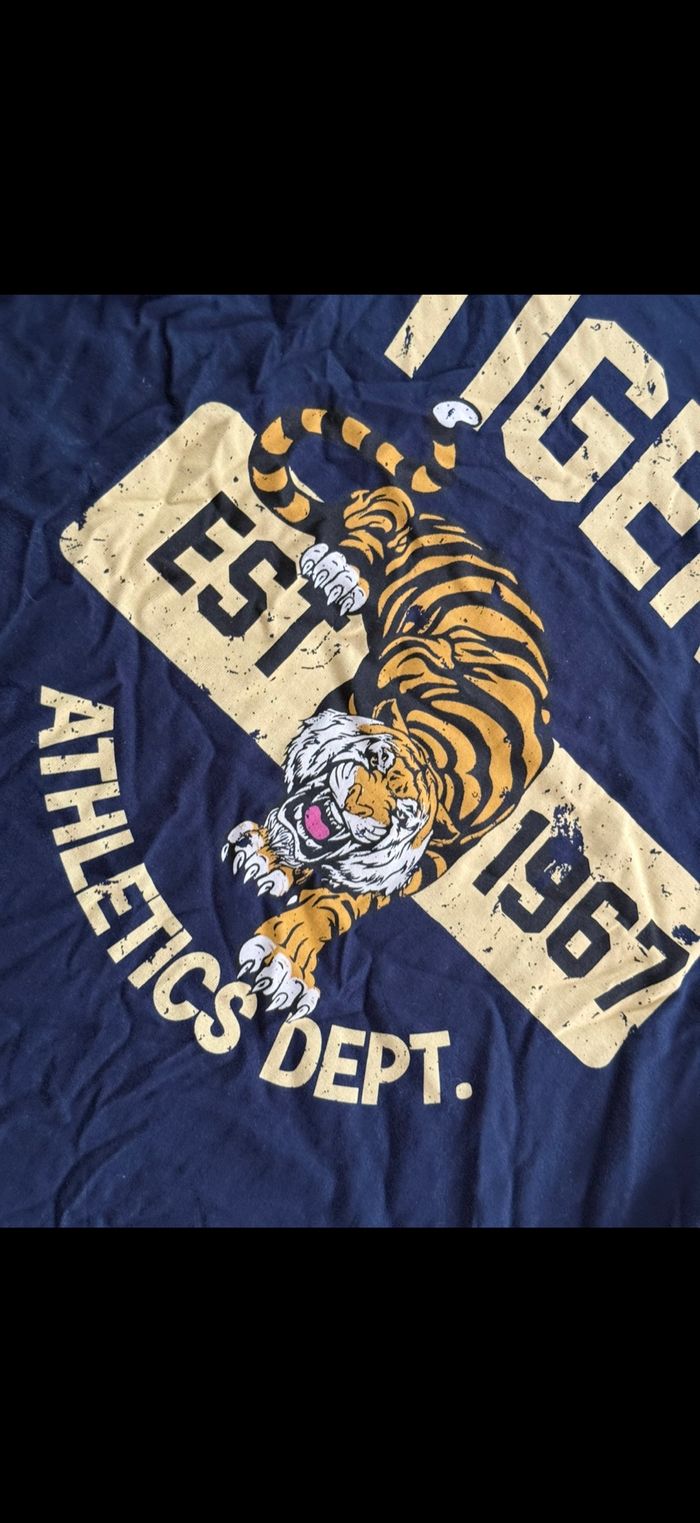 Tee shirt manches courtes Tigre - photo numéro 5