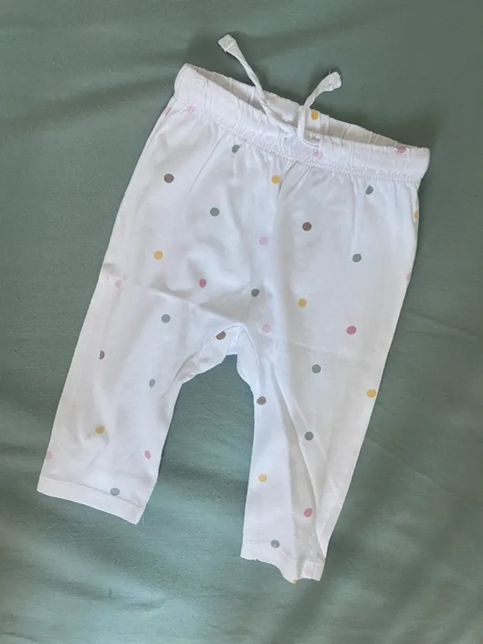 Pantalon léger à pois H&M
