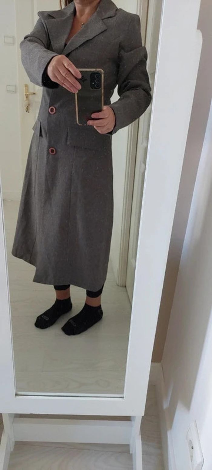 Veste longue vintage Jus de Pom taille M