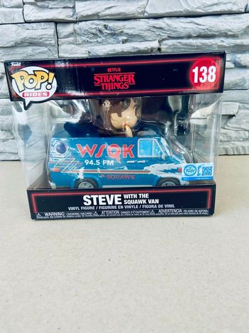 Funko Pop - Steve with the Squawk van - Stranger Things