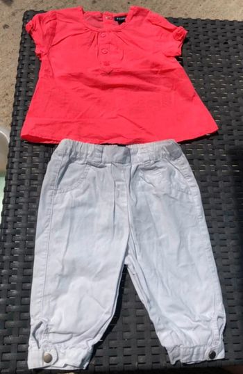 Blouse et pantalon léger été