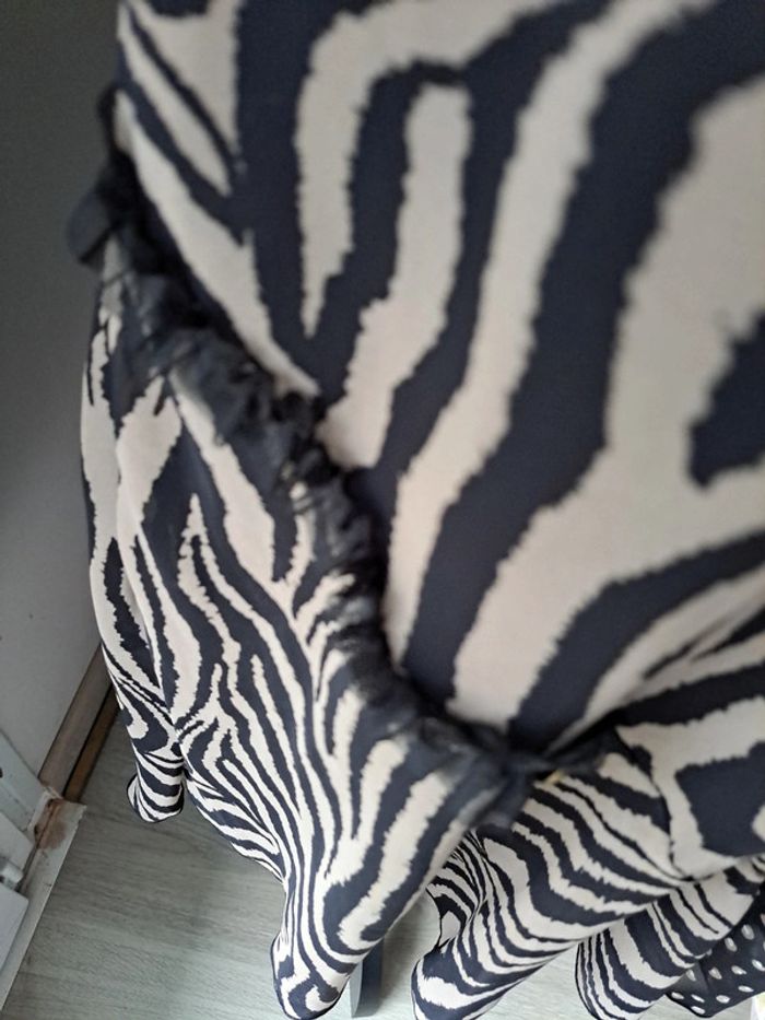 robe marron voile - photo numéro 5