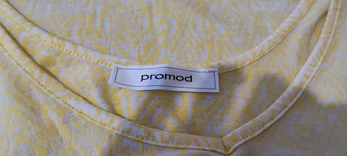 Débardeur fluide jaune transparent T:L - photo numéro 5