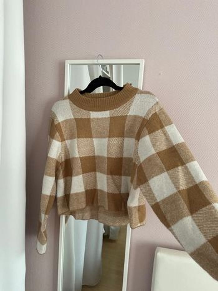 Pull marron - neuf - photo numéro 2