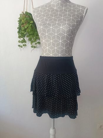 🌸 Jupe à Pois taille L