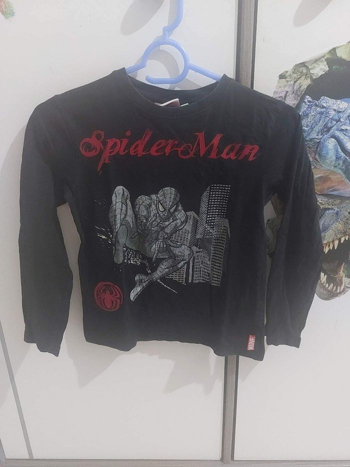 T-shirt Spider-Man manches longues