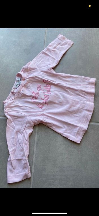 Tee shirt manches longues 6 mois