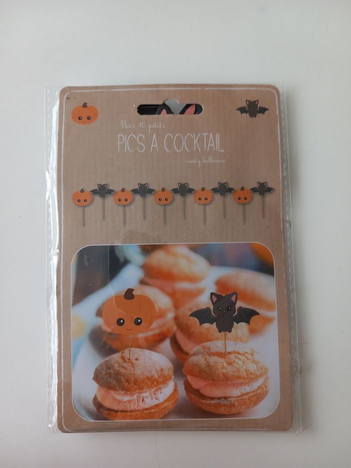 Piques à gâteaux Halloween