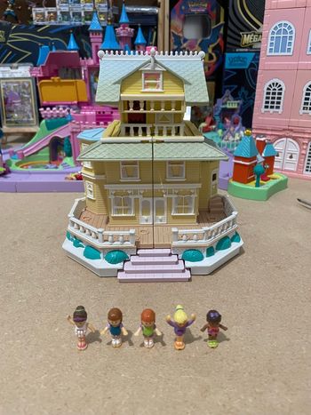Polly pocket /ClubHouse de 1995 Bluebird+ 5 personnages