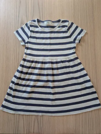 Robe marinière fille