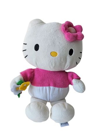 🧸 Peluche Hello Kitty 🧸 - Rose et Blanc