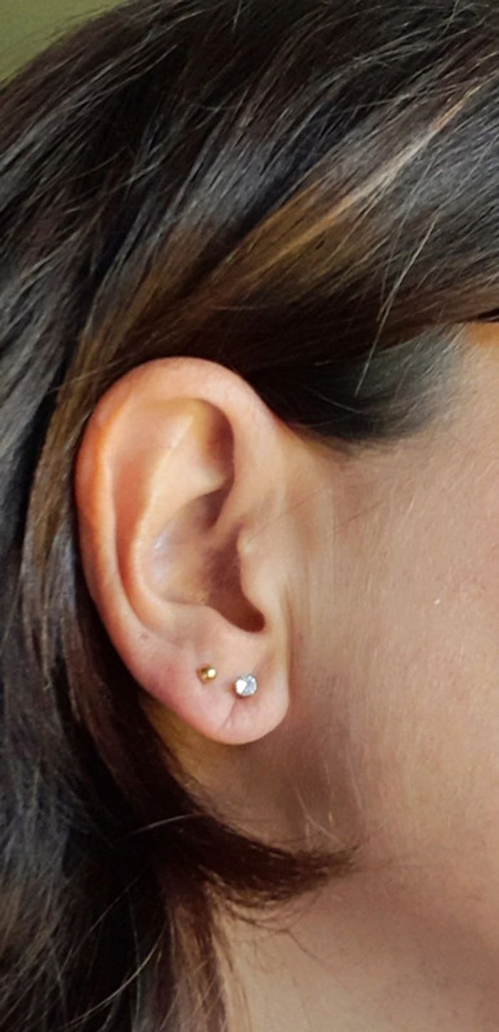 Clou d oreille asymétriques - photo numéro 5