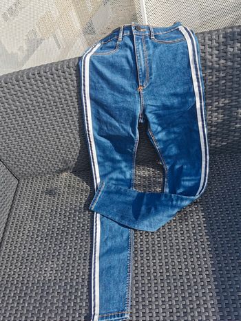 Jean Zara skinny taille haute 32 neuf
