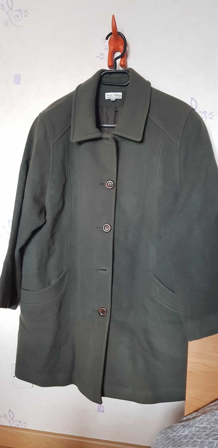 Manteau kaki