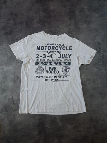 T-shirt manche courte homme 100% coton