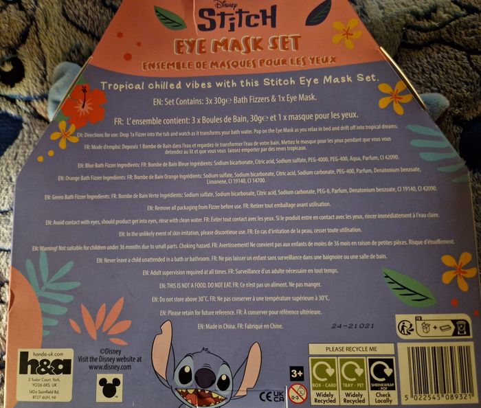 Coffret Stitch disney beauté - photo numéro 2