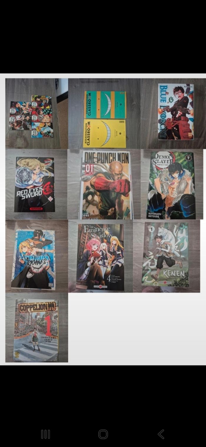 Lot manga
