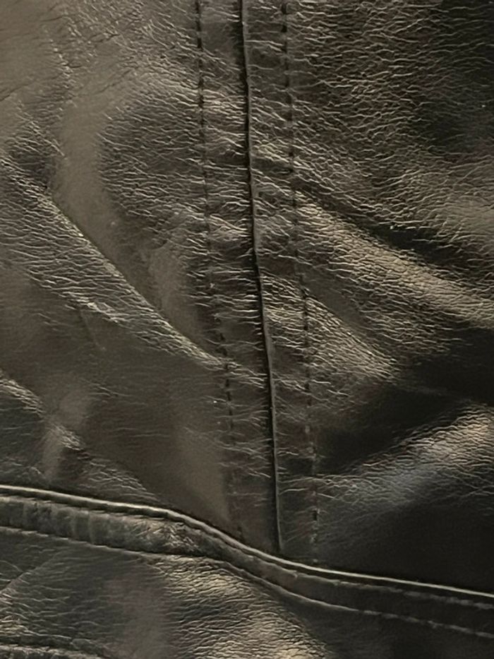 Blouson en simili cuir cache cache XS - photo numéro 6