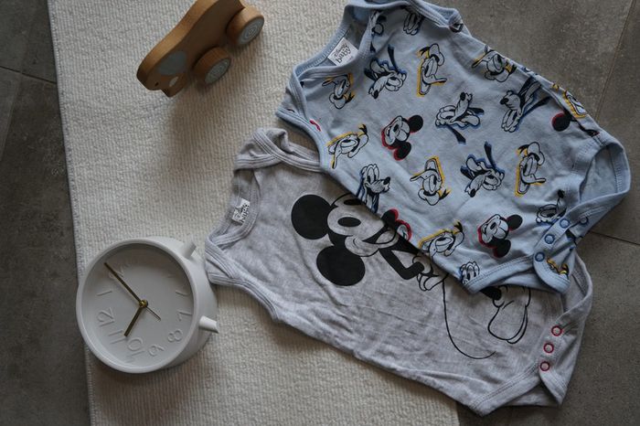 Bodys sans manches Disney 6 mois