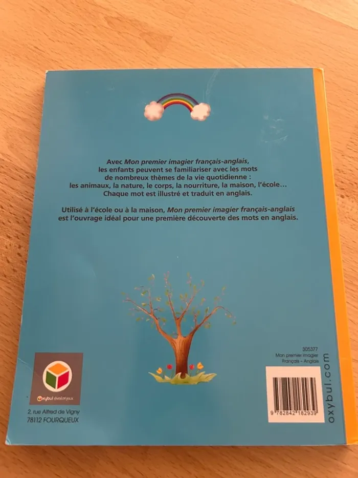 Livre Mon premier imagier Francais-anglais - photo numéro 2