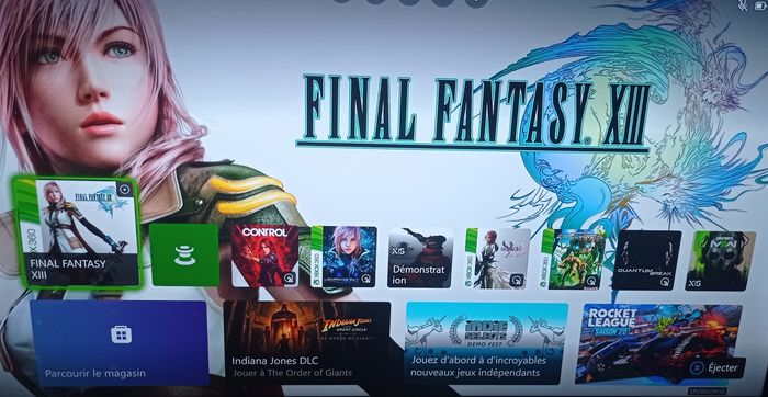 😍 final fantasy 13 édition limitée collector jouable sur Xbox séries - photo numéro 3
