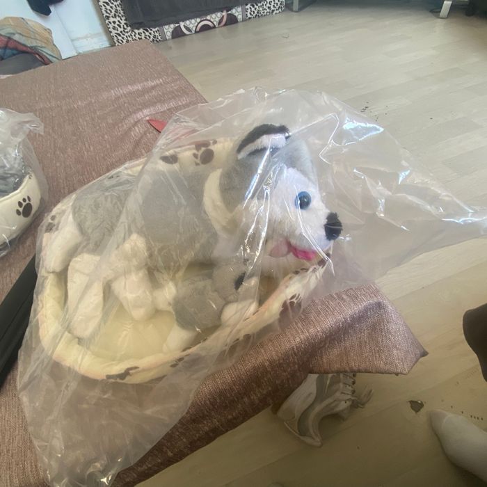 Panier avec sa peluche chien et porte cle assorti - photo numéro 6