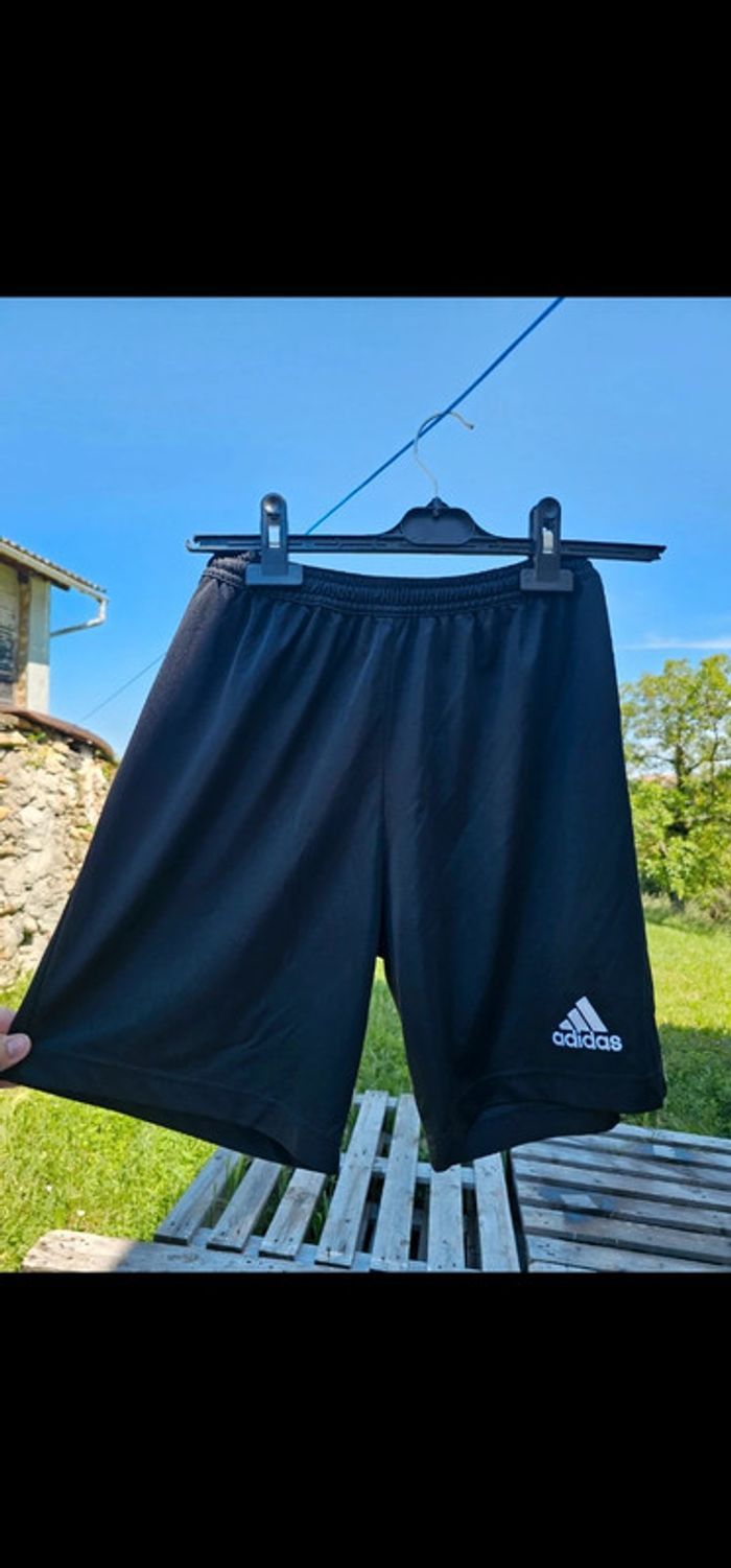 Short adidas noir taille S HOMME FOOT - photo numéro 2